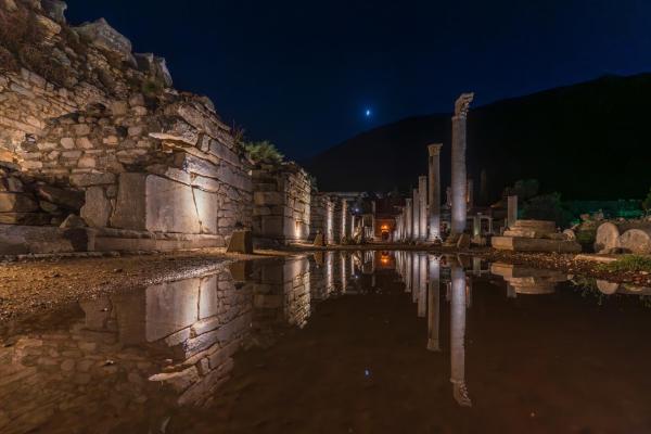 The Night Has Its Own Magic: Exploring the Ephesus Museum After Dark